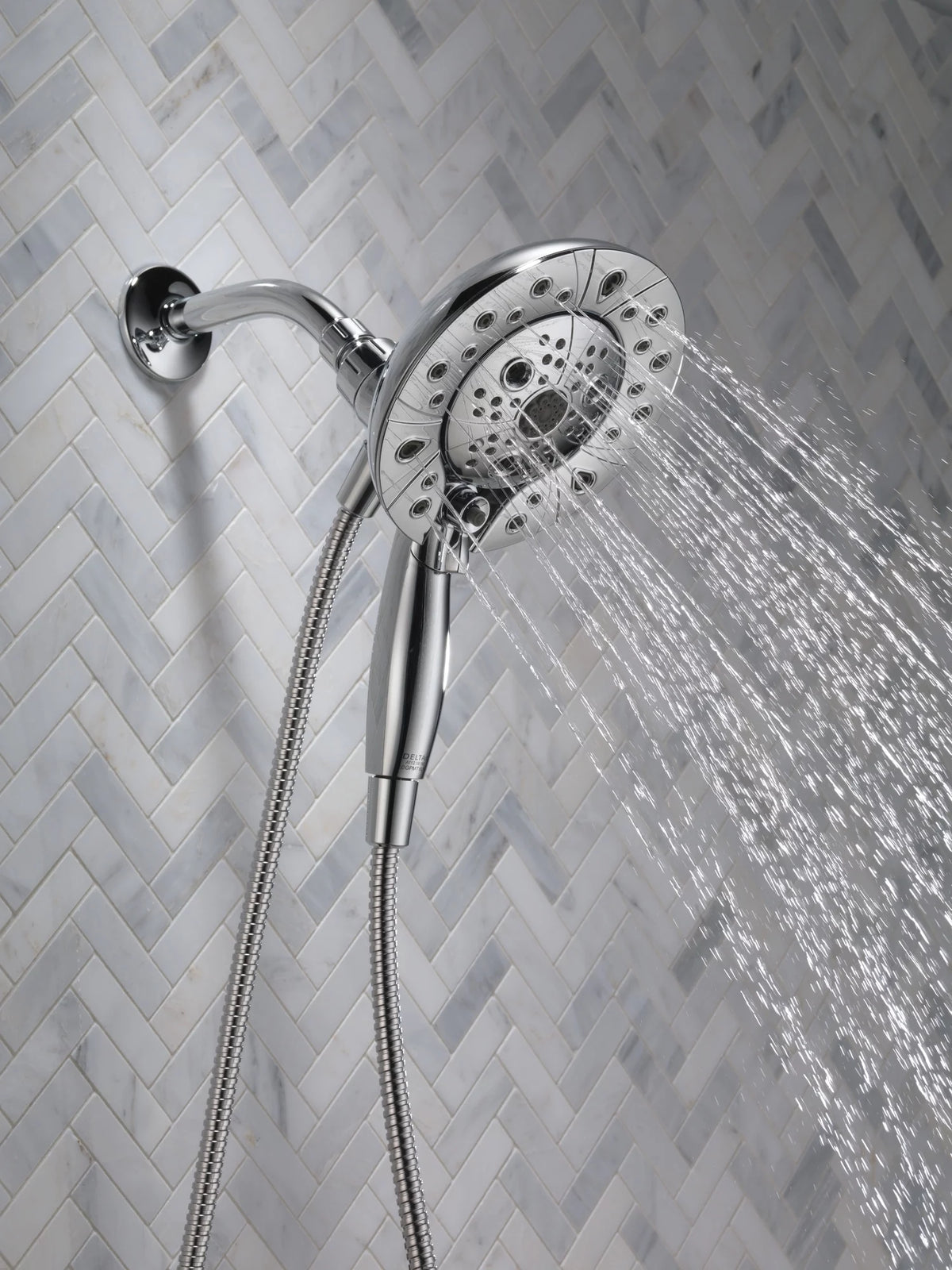 5-Spray Hand Shower and Shower Head Combo in Chrome O439656