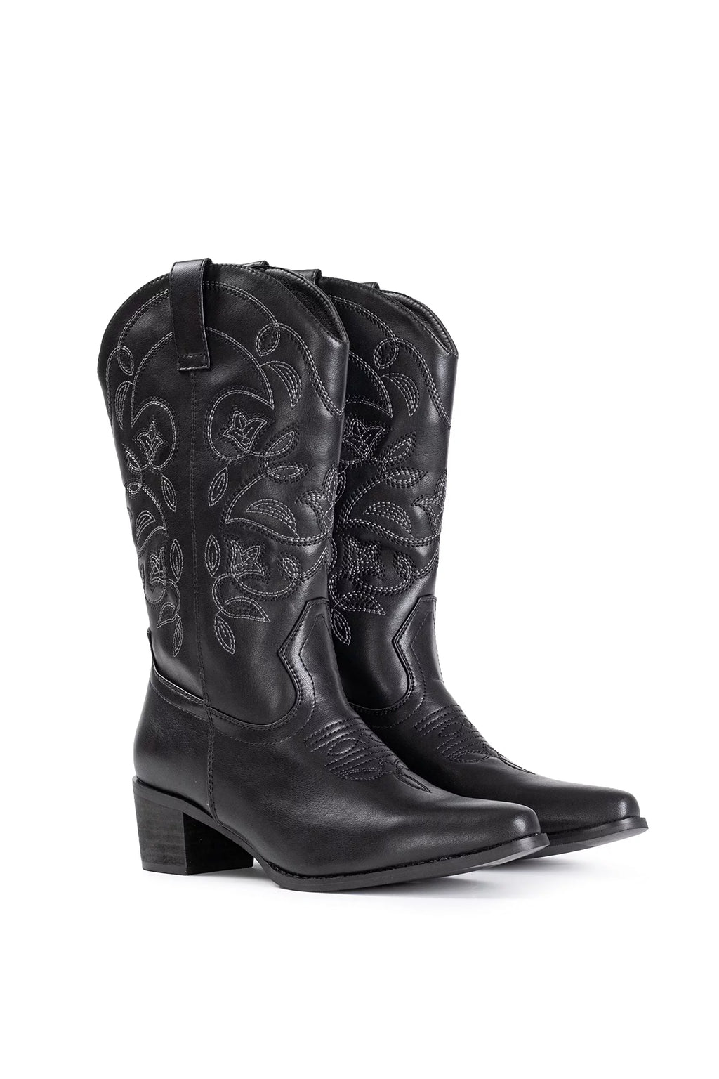 Cowboy Boots Pointy Toe Mid Calf C597455