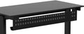 Black Under Desk Cable Management Tray A7714