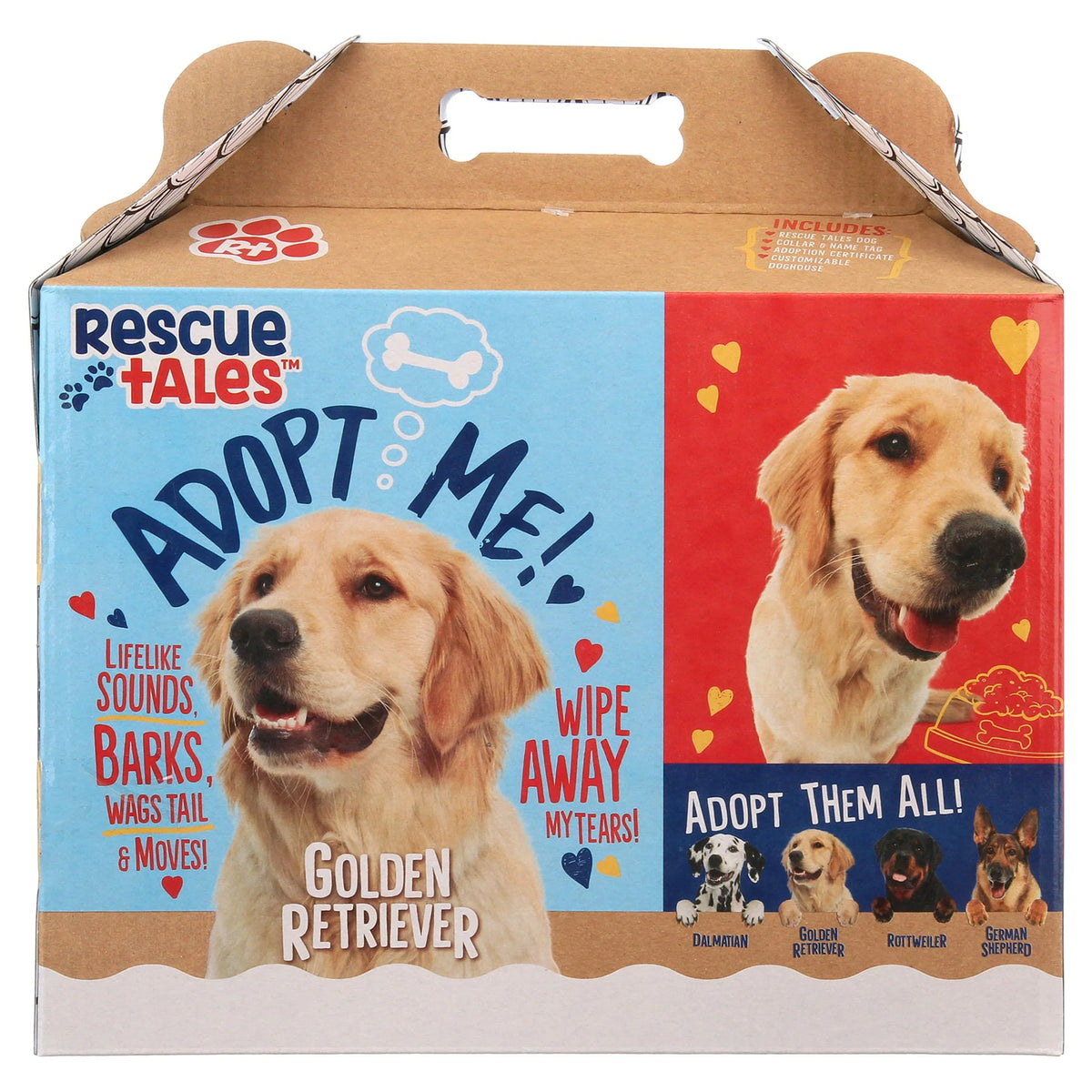 Golden Retriever Interactive Plush Pet Toy U62162