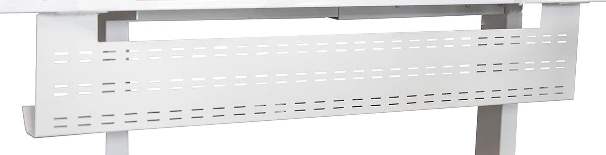 Black Under Desk Cable Management Tray A7714