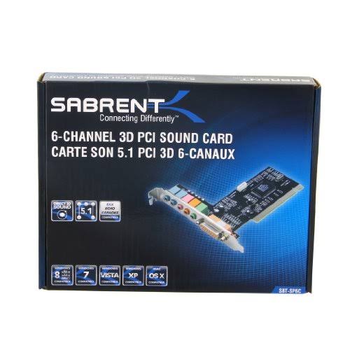 6-Channel 5.1 Surround Sound PCI Sound Card C88791