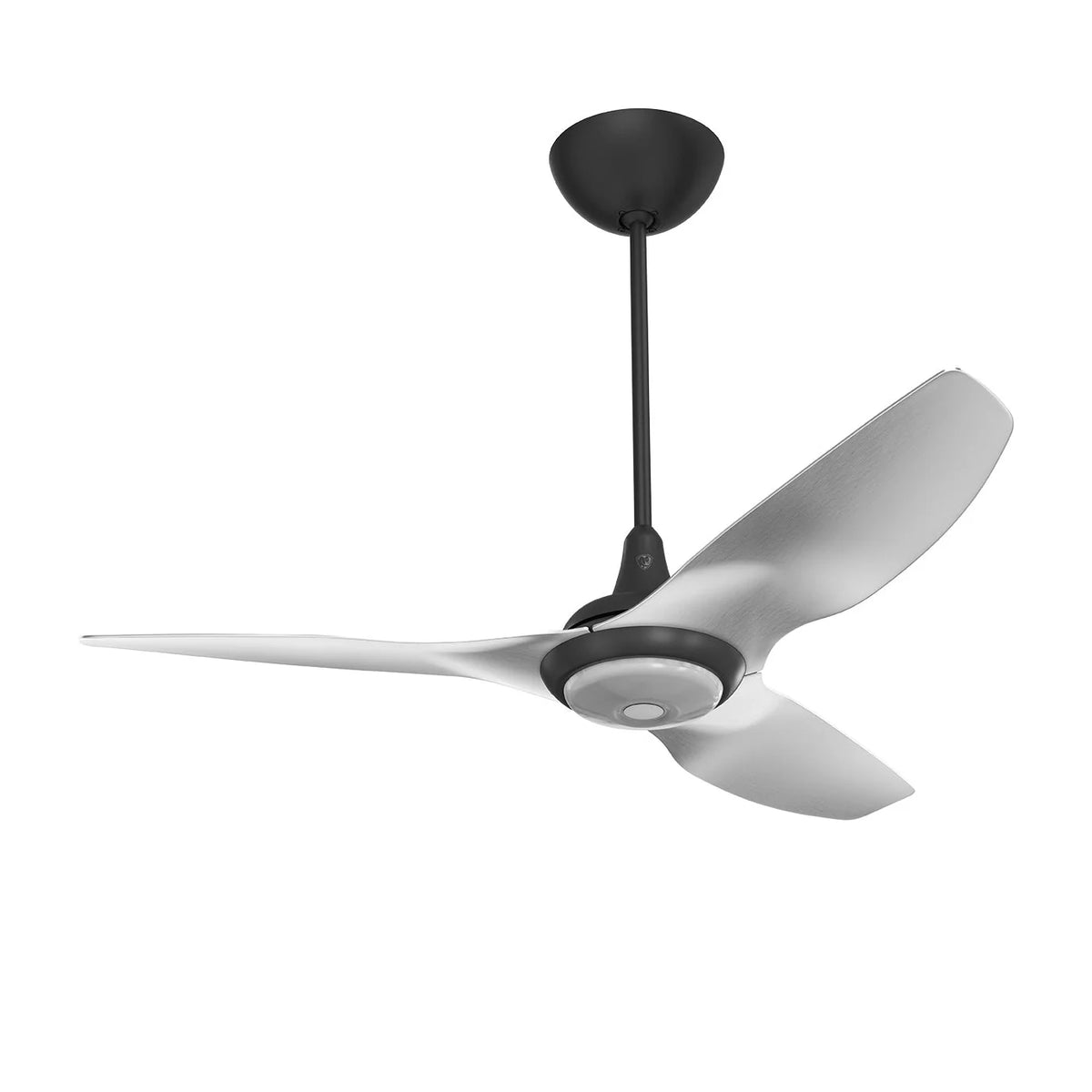 52 Ceiling Fan with Brushed Aluminum Blades and Black Finish P17811