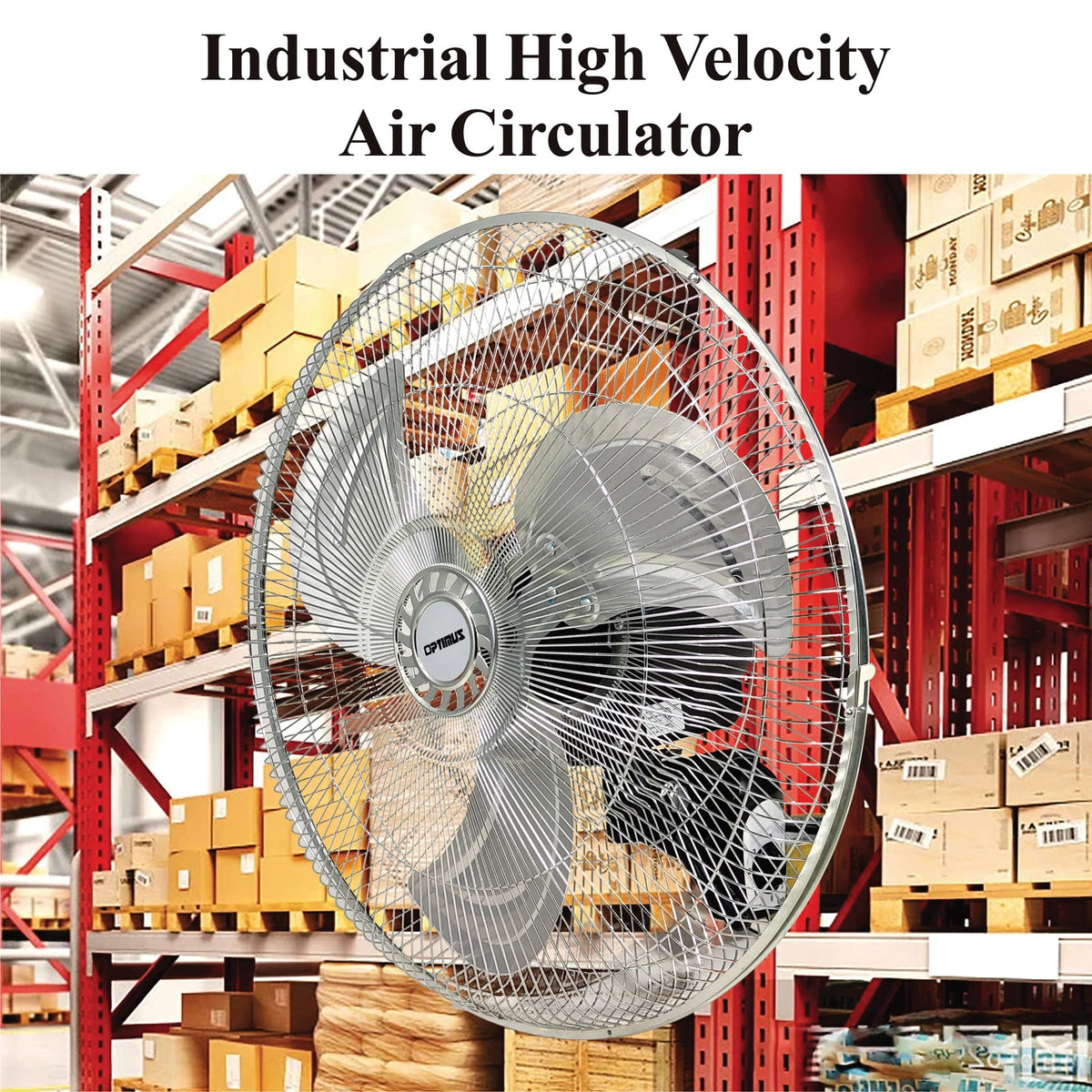 18 Inch 3 Speed Oscillating Wall Mount Fan I10420