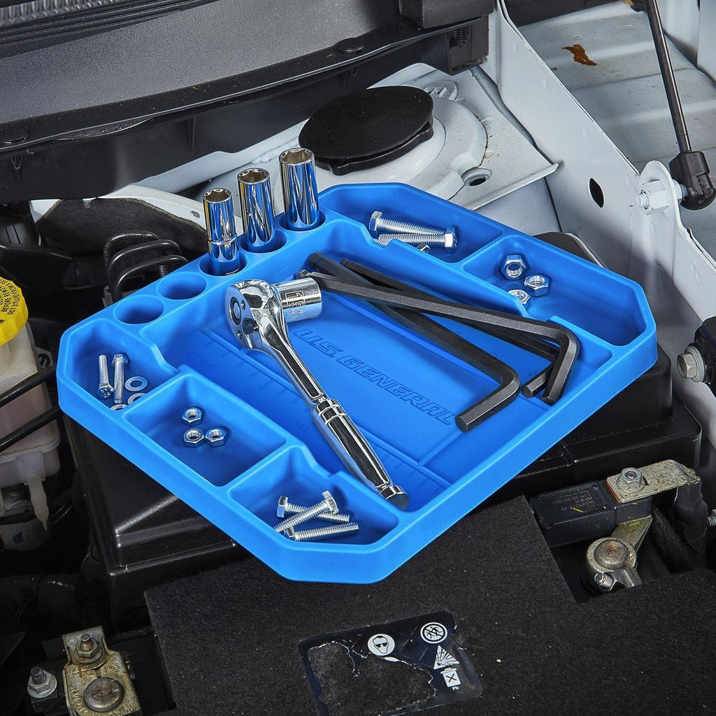 Medium 10 in. x 9 in. Flexible Parts Tray L752733
