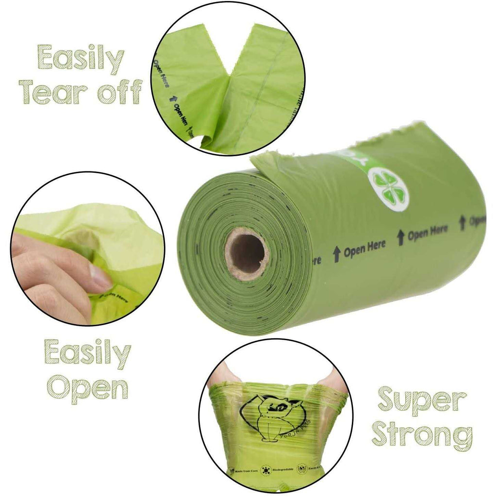 Dog Poop Bags 100% Leak Proof Extra Thick F500