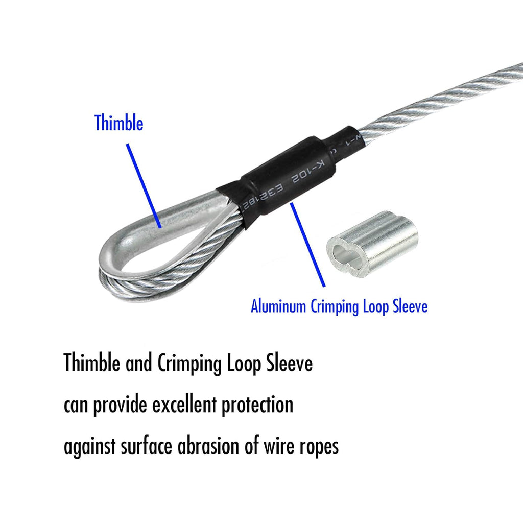 1/4 Inch Galvanized Steel Cable (180 FT) G52967