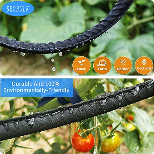 Flat Soaker Hose 75 ft Dual-layer Leak-free M880810