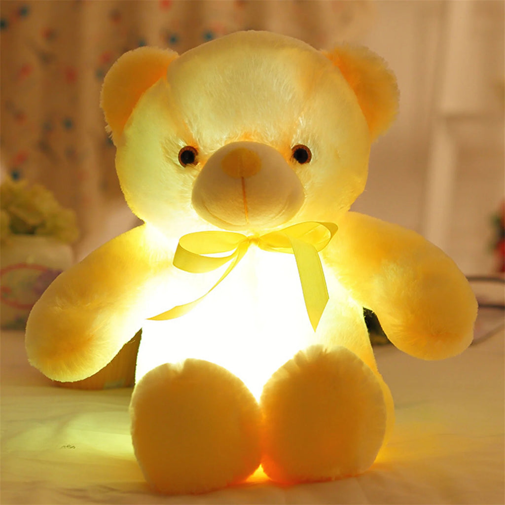 Colorful Glowing LED Teddy Bear Plush Toy F85641