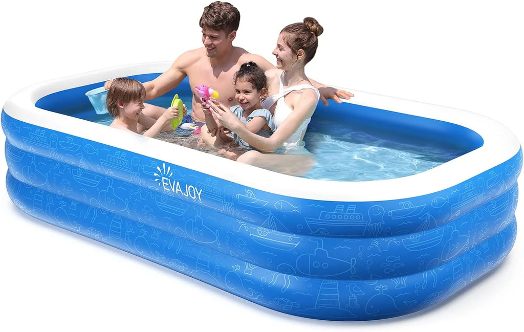 Inflatable Rectangular Swimming Pool E202