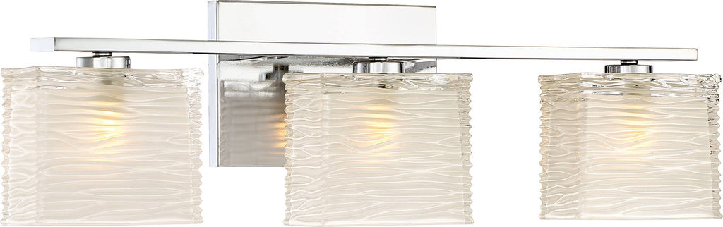 Polished Chrome 3 Bath Light F3890