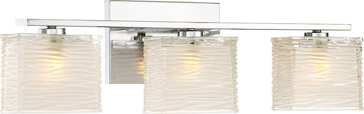 Polished Chrome 3 Bath Light F3890