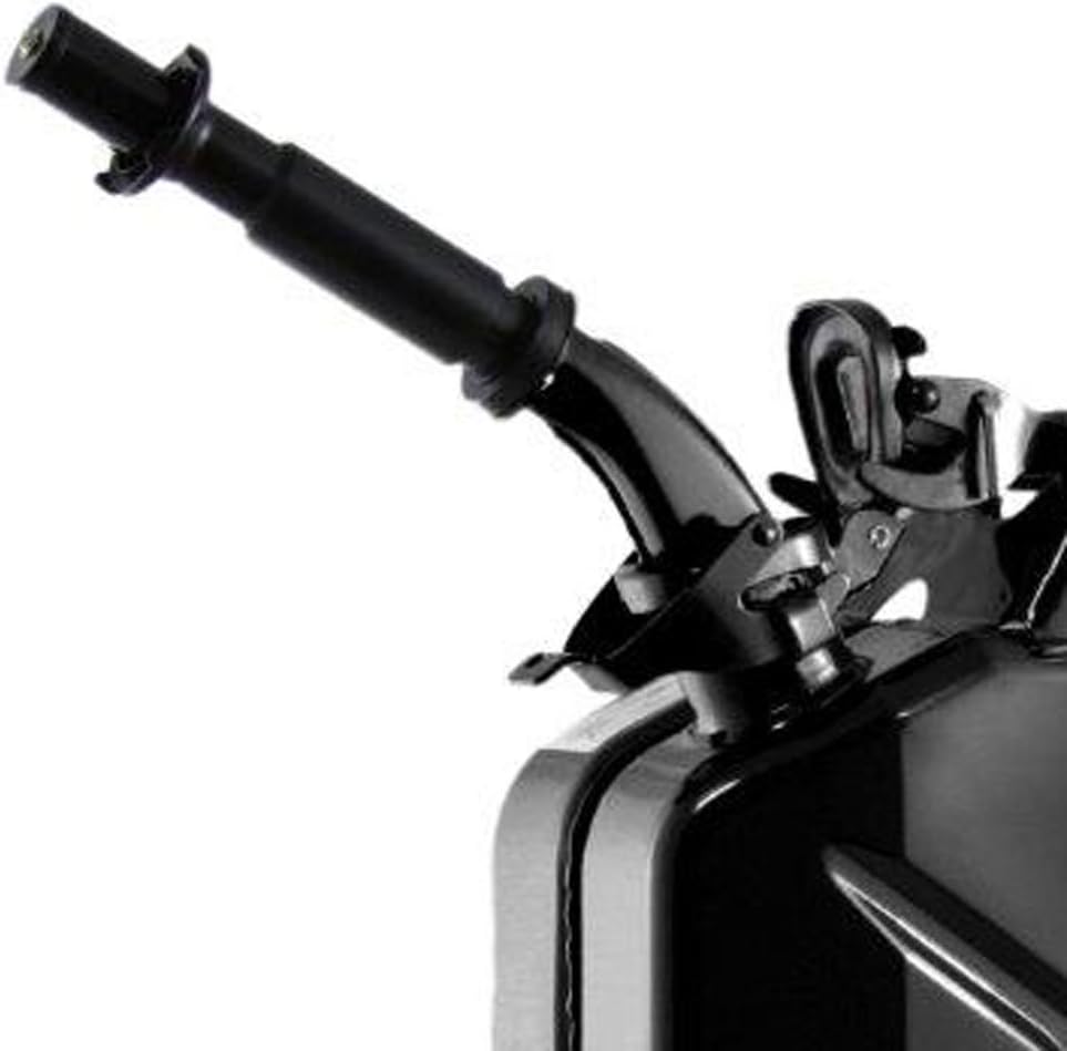 Black NATO Jerry Fuel Can and Spout System (20 Litre) P5246