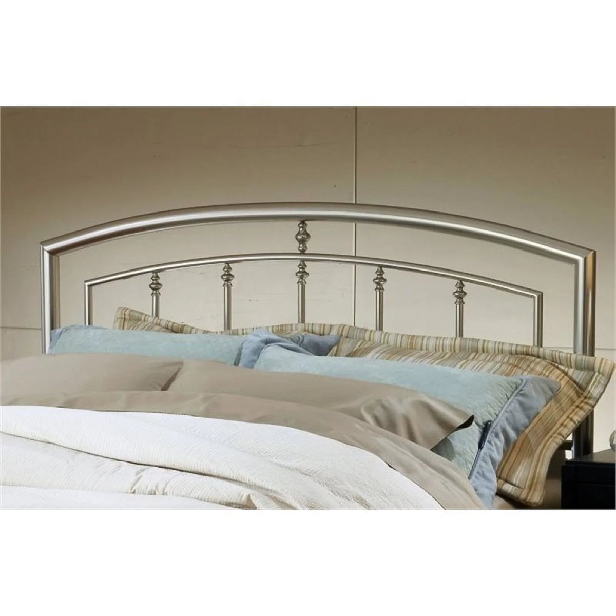 Full Queen Spindle Headboard in Matte Nickel X900693