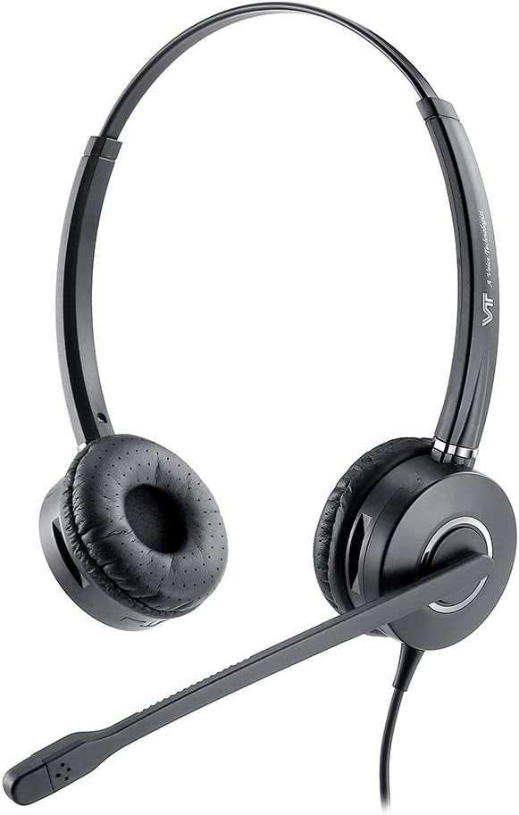 Binaural USB Computer Headset with Microphone Noise Cancelling Mic Pack of 2 P163911