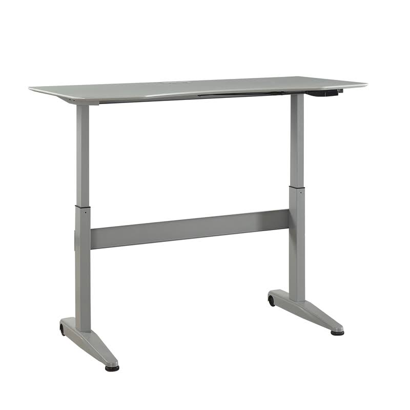 Gray Adjustable Metal Computer Desk A3910