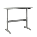 Gray Adjustable Metal Computer Desk A3910