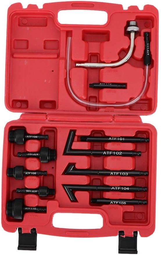 13Pcs/Set Oil Fill Adapter Transmission Fluid Refill Connector Tool Kit M8183
