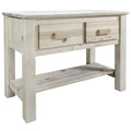 Wood Console Table with 2 Drawers C909