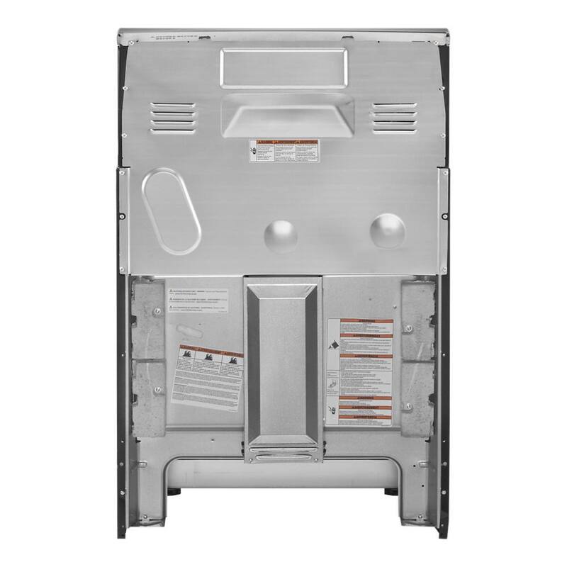 30 in. 5.3 cu. ft. 4-Burner Electric Range in Stainless Steel A494277