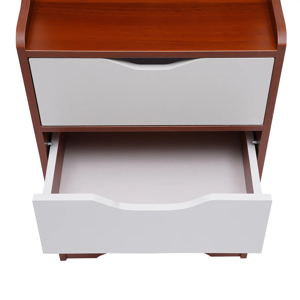 Wood Nightstand with Storage J616