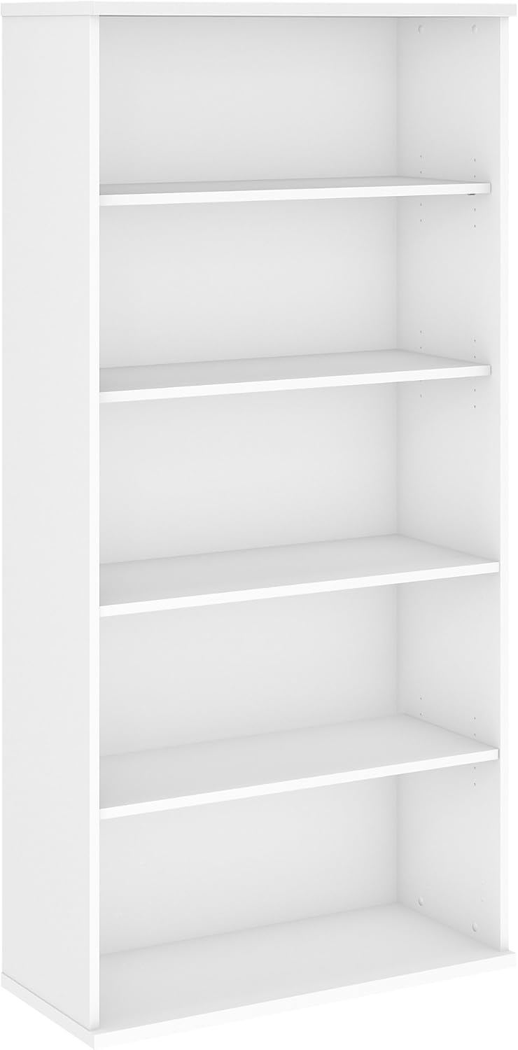 5 Shelf Bookcase in Storm Gray C465