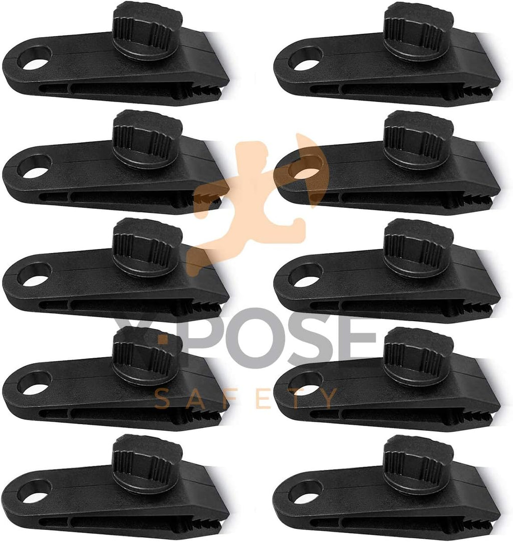 10 Pack Heavy Duty Reusable Tarp Clips M2402