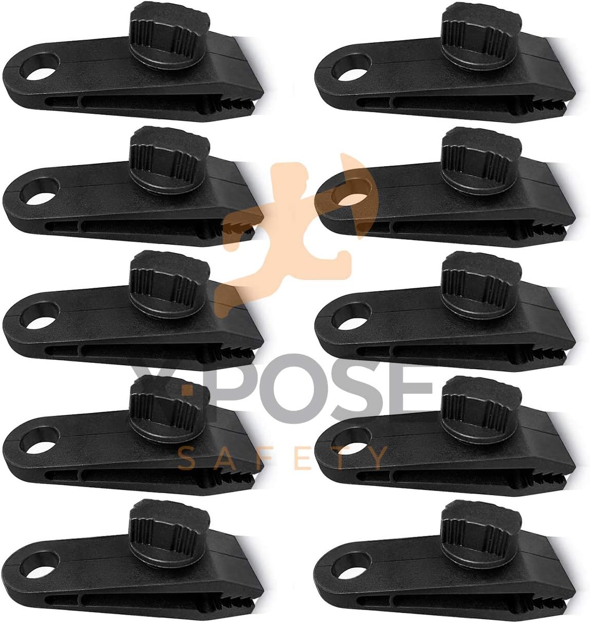 10 Pack Heavy Duty Reusable Tarp Clips M2402