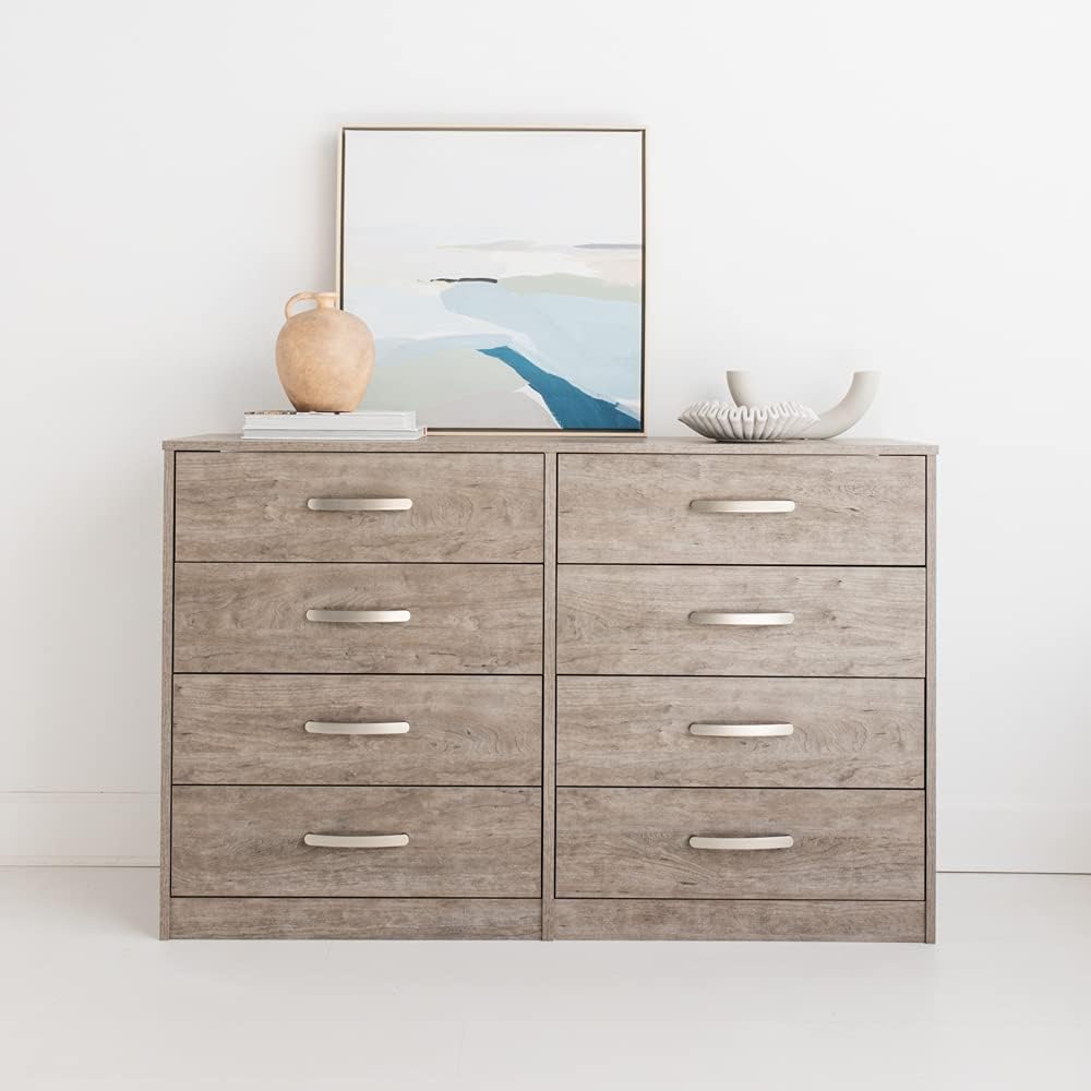 Vintage Gray 5 Drawer Chest Z31366