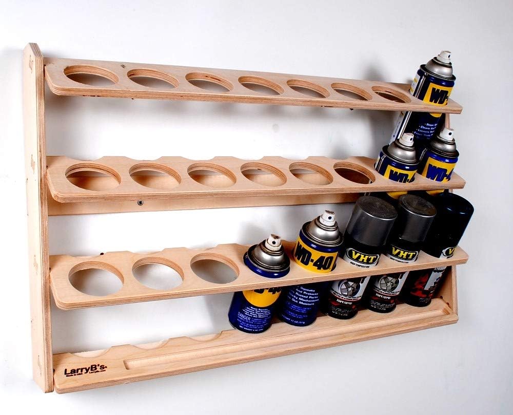 24 Can Wall Mount Storage Holder Rack Pack of 2 J54713