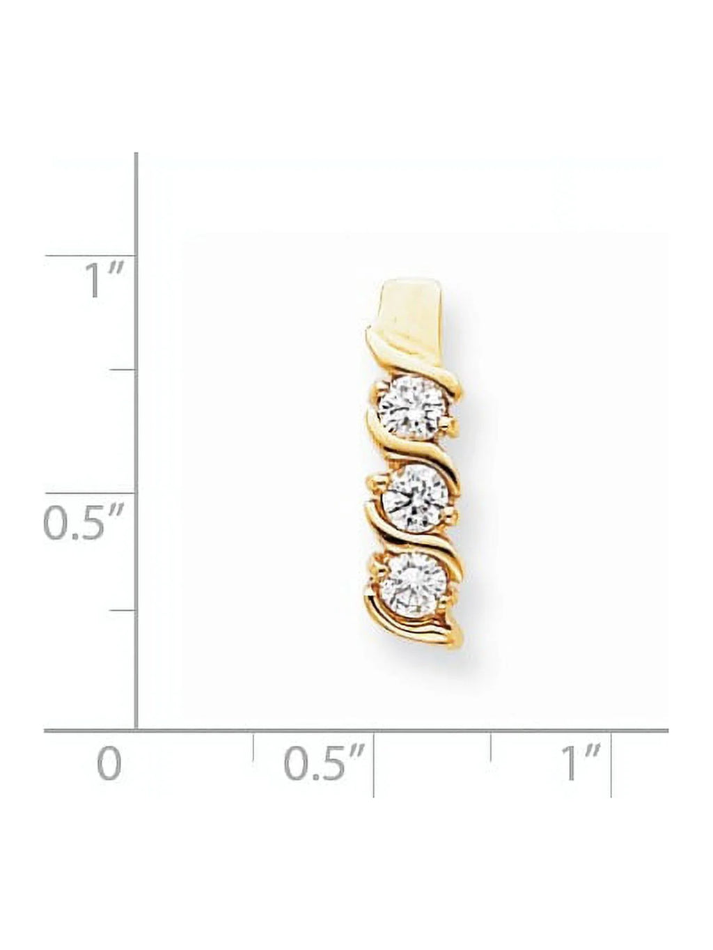 14 Karat Yellow Gold 2.5mm Rope Chain Bracelet B296