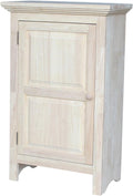 Unfinished Single Jelly Cabinet, 36-Inch V393