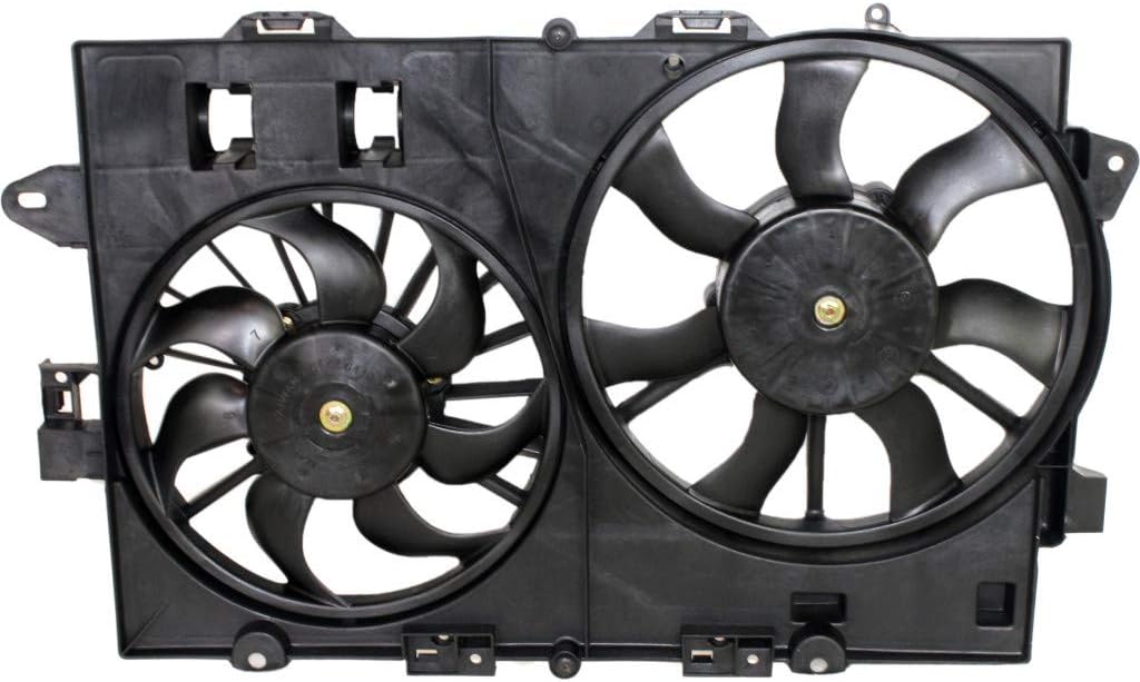 Radiator Fan for Chevy Equinox 2006 2007 2008 Dual Fan 3.4L Engine S3448