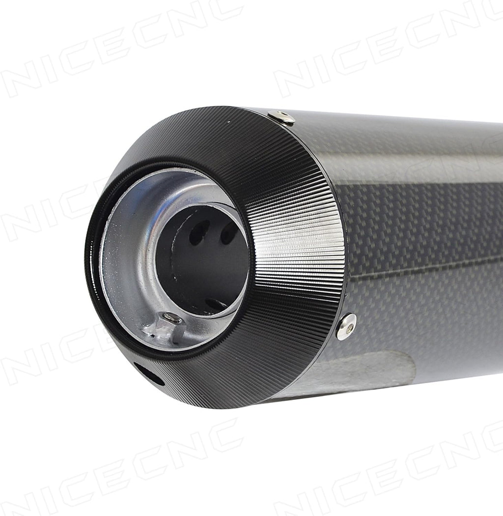 Stainless Steel Exhaust Muffler Pipe System for GY6 Scooters, Pack of 2 Y5522