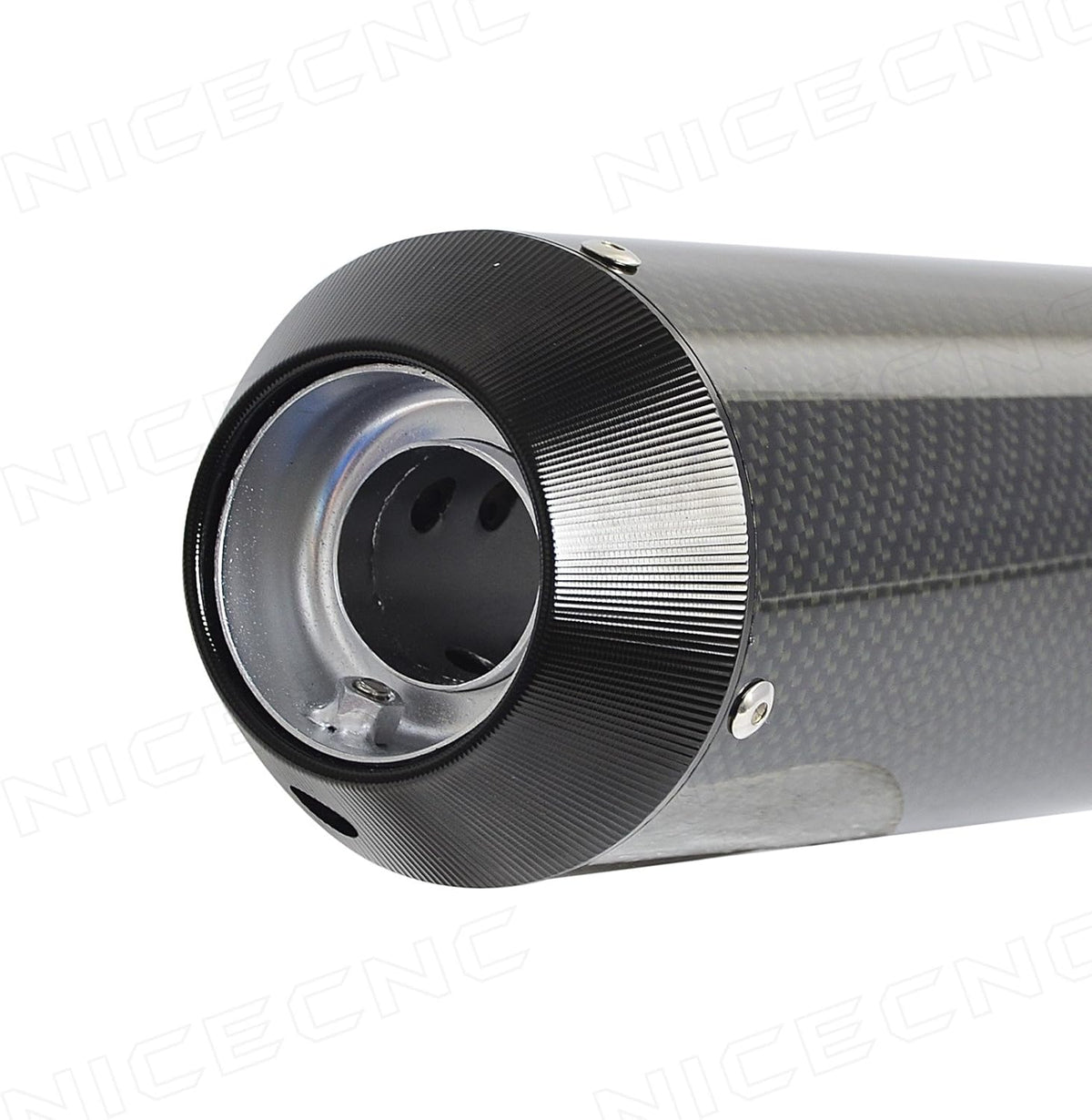Stainless Steel Exhaust Muffler Pipe System for GY6 Scooters, Pack of 2 Y5522