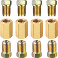 3/8 Inch-24 Threads Brake Line Fittings Assortment for 3/16 Inch Tube Q97543