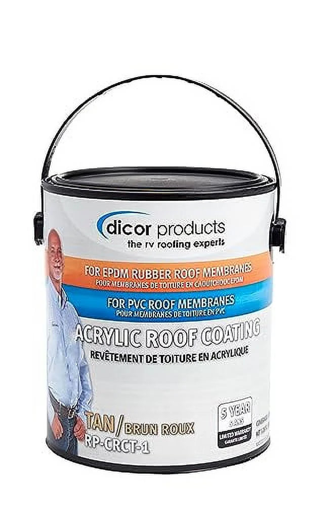 Tan Acrylic Roof Coating E777