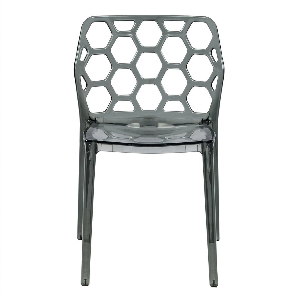 Black Plastic Dining Side Chair M5133