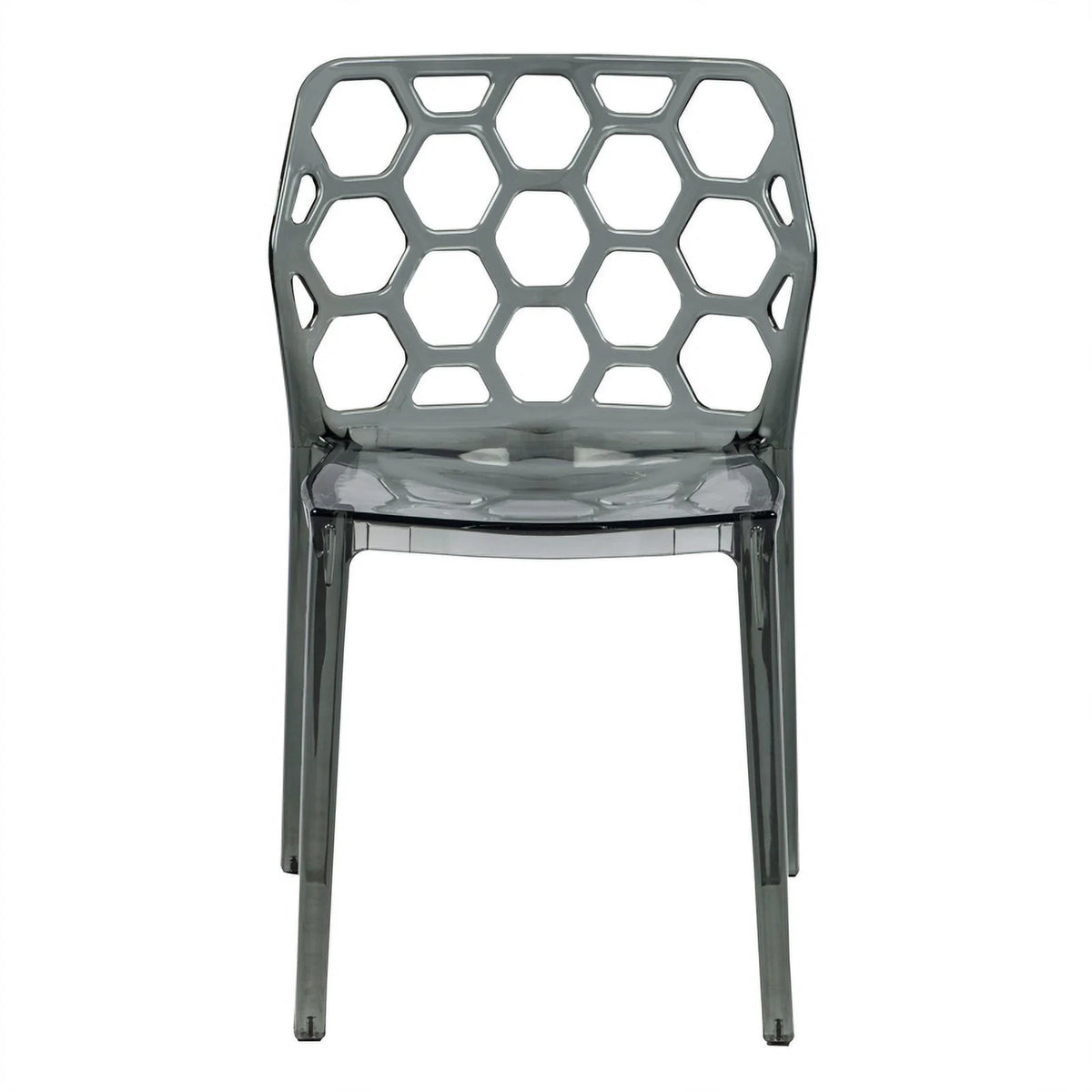 Black Plastic Dining Side Chair M5133
