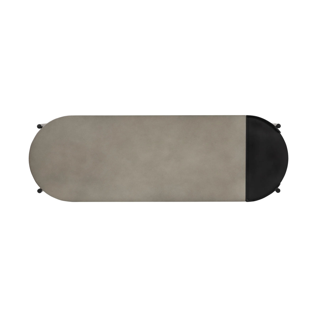 47" Stone Concrete Console Table R1826