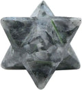 Larvikite 8 Point Star Merkaba Set of 5 Pcs R412699