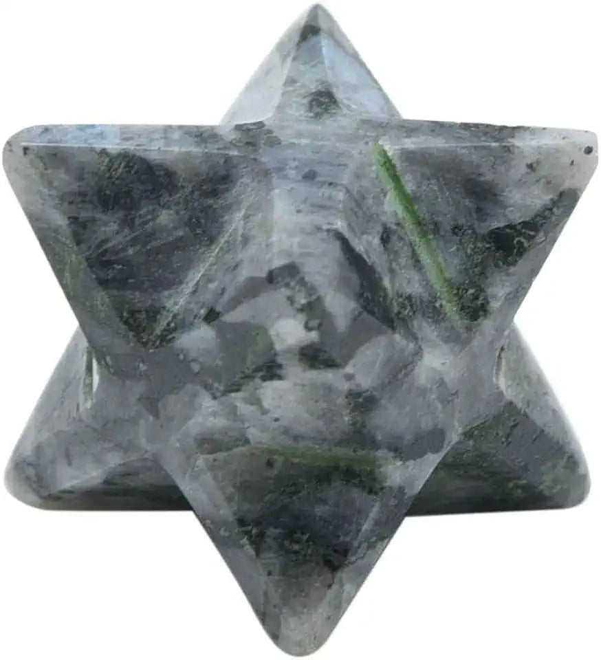 Larvikite 8 Point Star Merkaba Set of 5 Pcs R412699