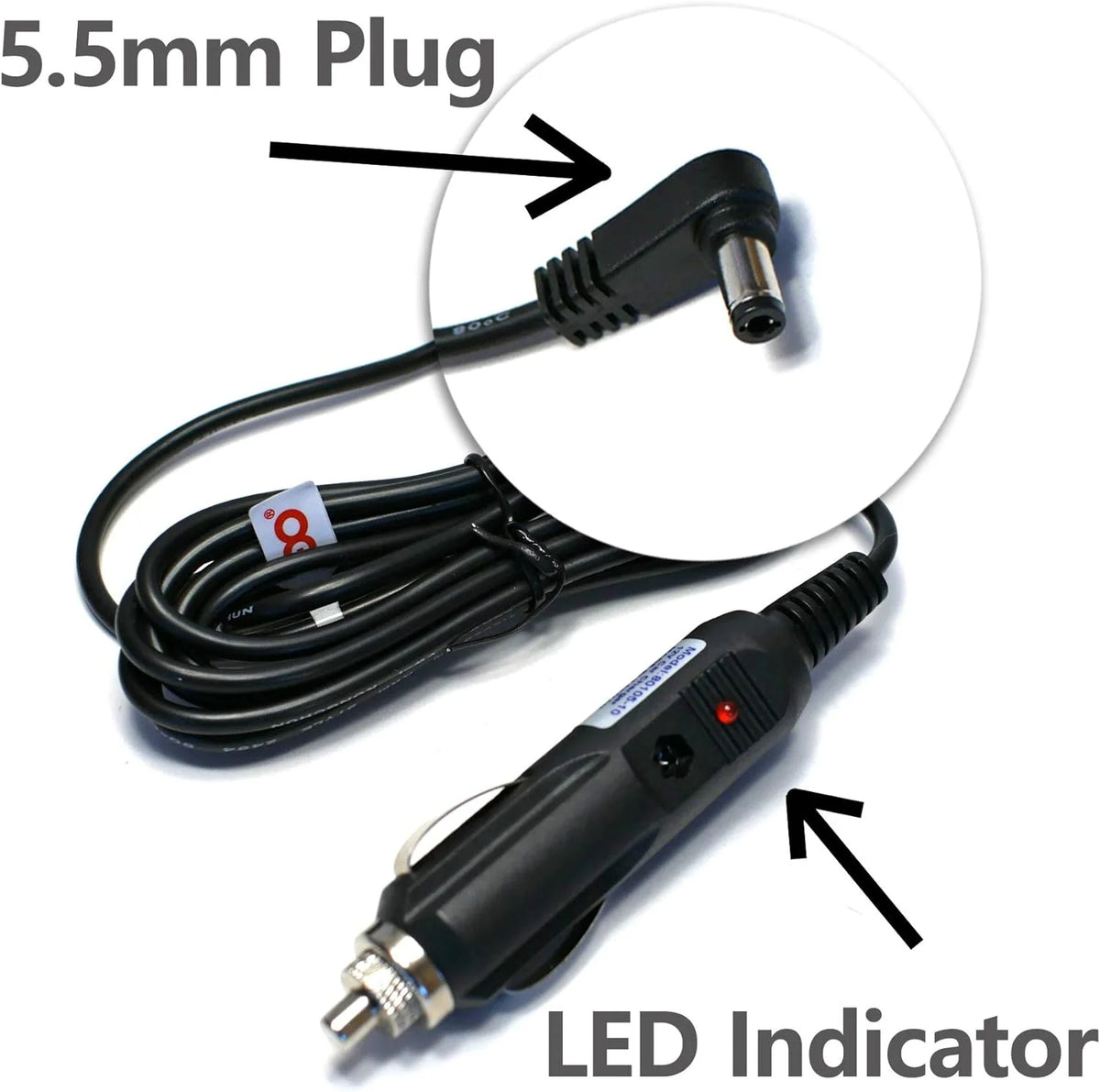 Car Charger Adapter Power Cord Y1981