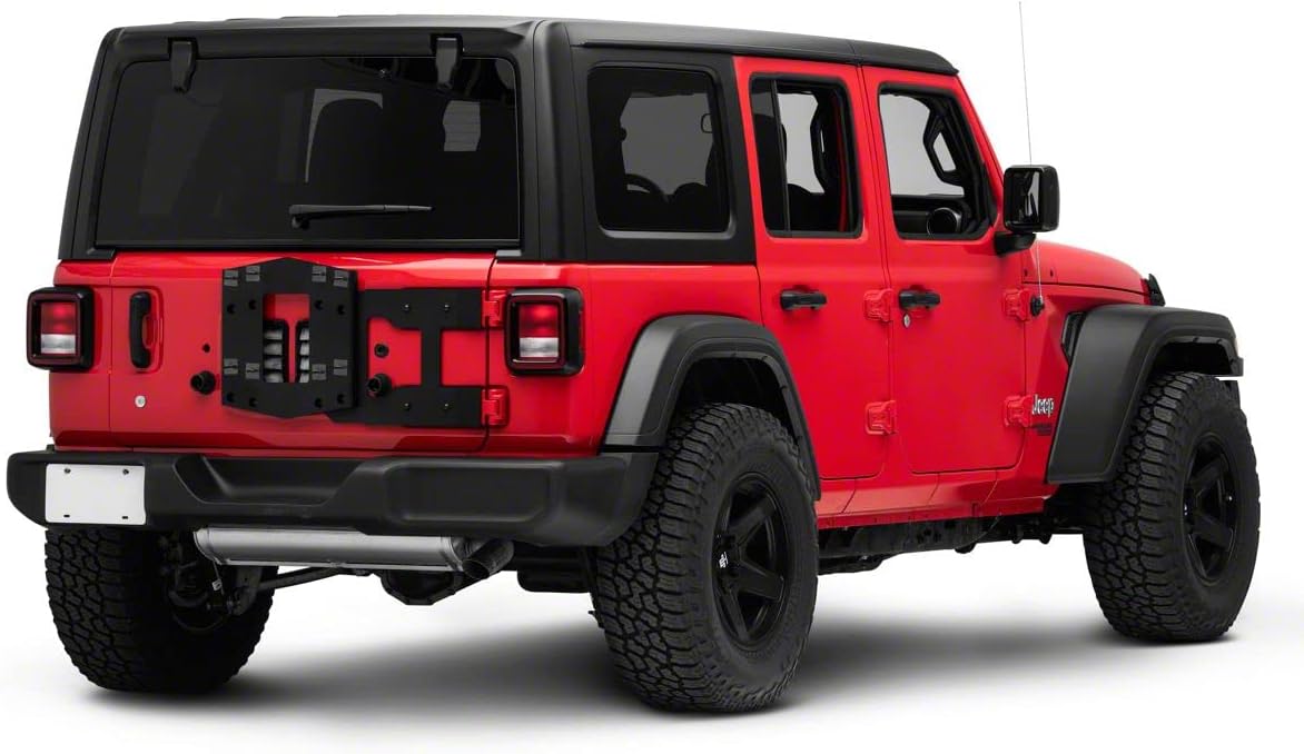 HD Tailgate Mounted Tire Carrier F645620