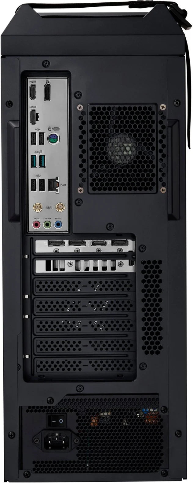 Gaming PC with Intel Core i9-14900K, 64GB RAM, 2TB NVMe SSD + 4TB HDD, NVIDIA GeForce RTX 4070 12GB, Windows 11 Pro X576892