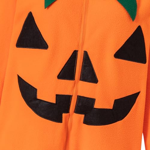 Unisex Skeleton Pumpkin Hooded Onesie N159
