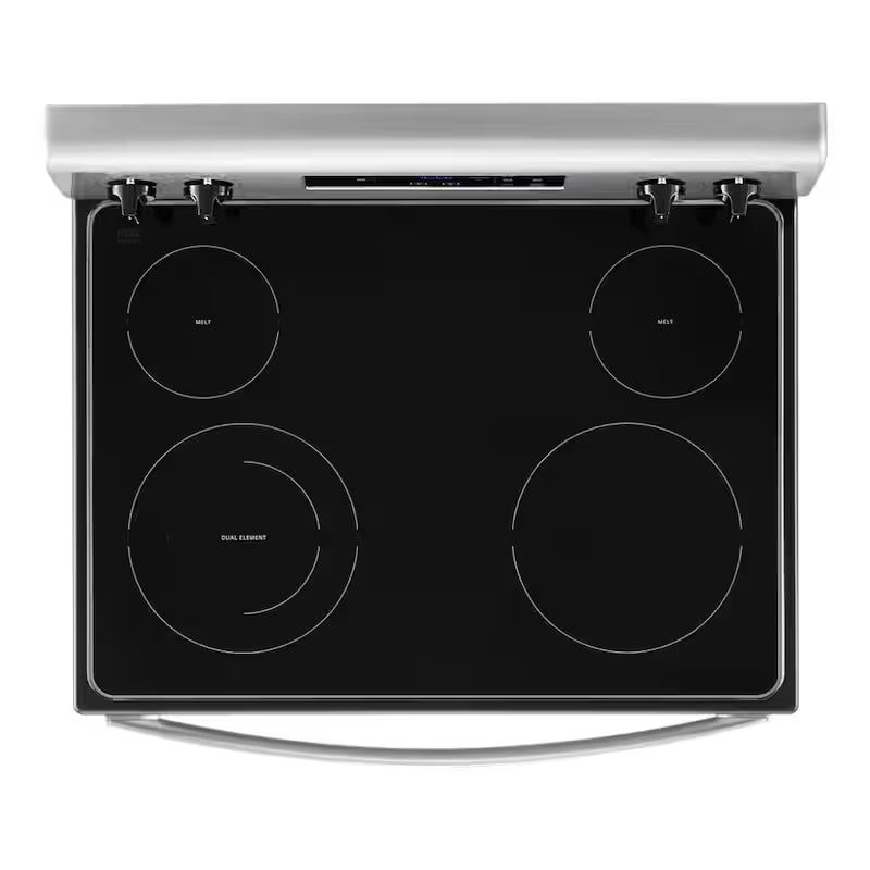 30 in. 5.3 cu. ft. 4-Burner Electric Range in Stainless Steel A494277