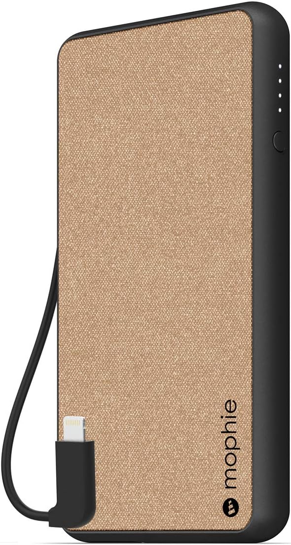 6,000mAh Qi Wireless Charging PowerStation Plus Khaki Pack of 2 H144