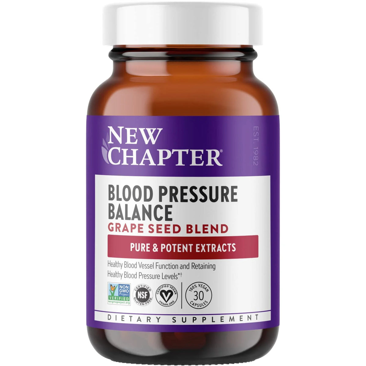 Organic Vegan Grapeseed Black Currant Supplement 30 Count F6001