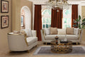 Beige Sofa Set 2Pcs O5065